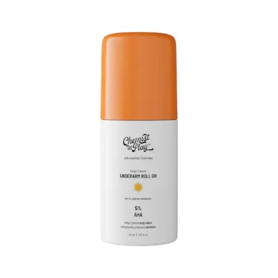 Innovist Chemist at Play 5% AHA White Jasmine Fragrance Odour Control Underarm Roll On 40ml (India)