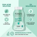 Pond's Dual Acne & Oil Solution Ultra Matte Facial Powder 50g (Thailand)