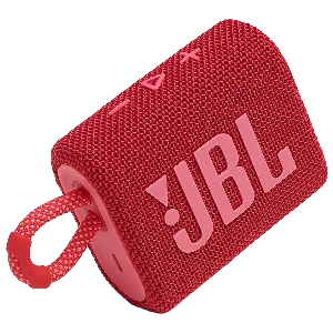 JBL GO3 Portable Bluetooth Speaker (IP67 Waterproof) – Red Color