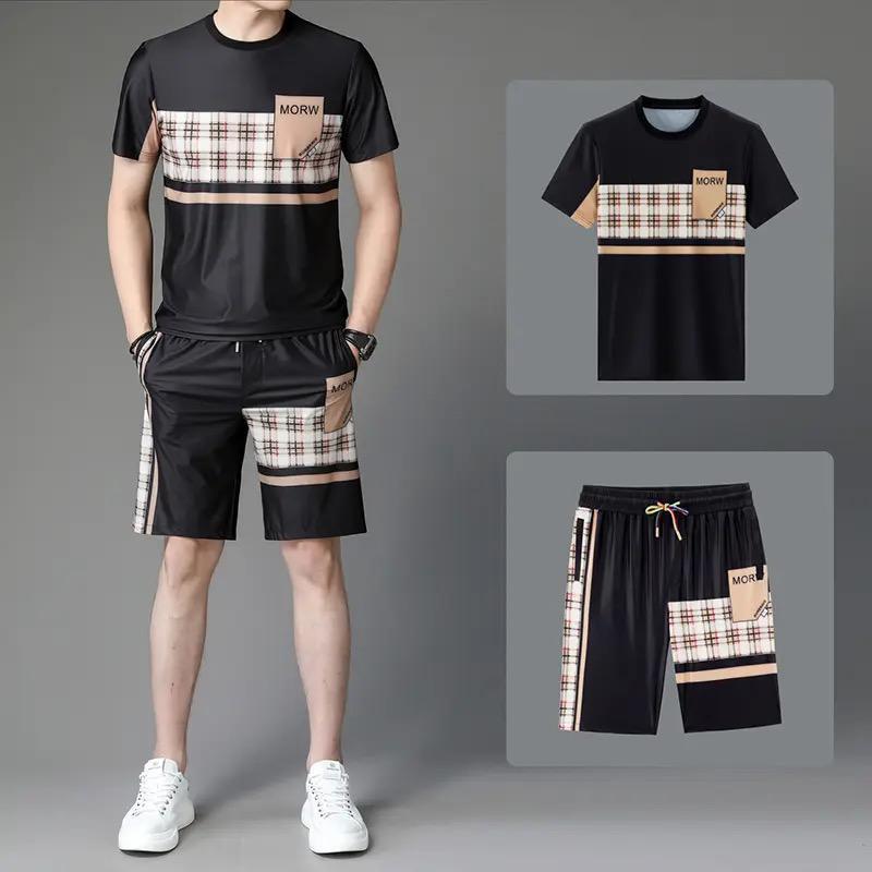 Men's Jersey T-Shirt and Half Pants Combo, 160 GSM, 3 Colours