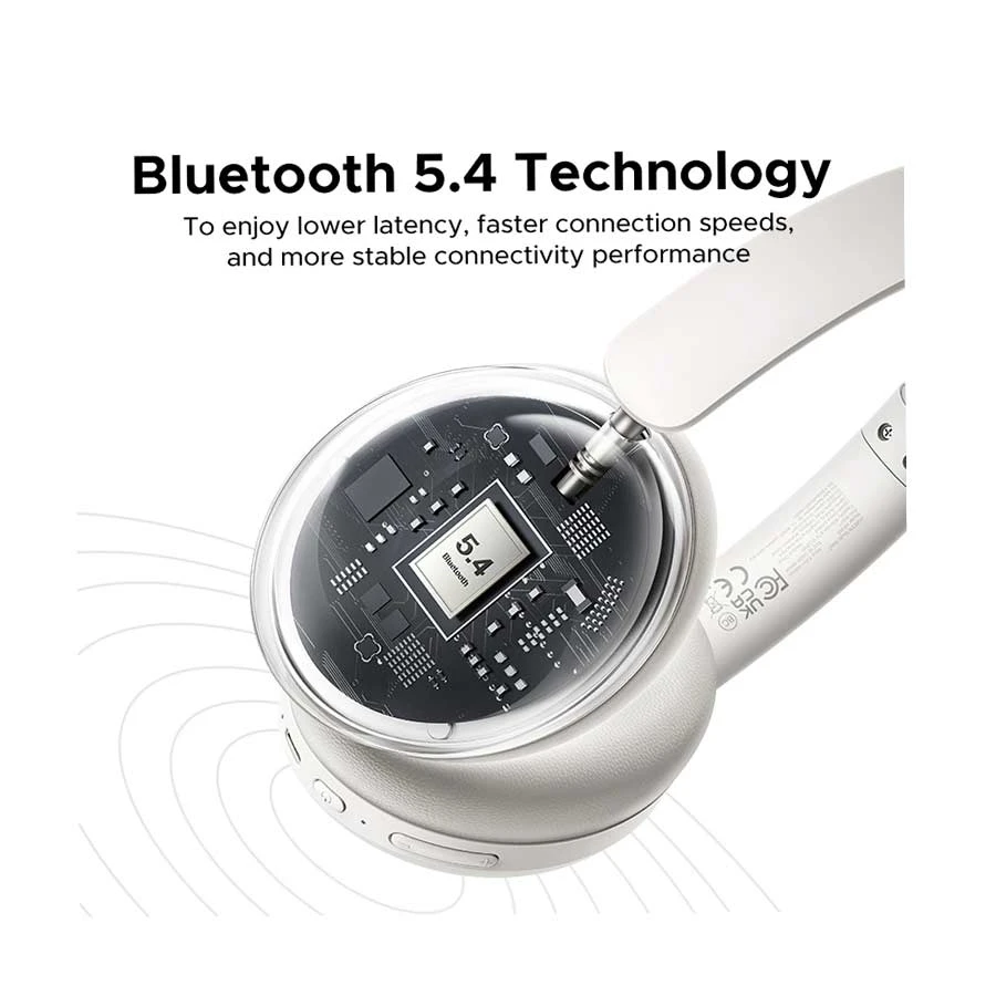UGREEN Studio Max2 HP205 ENC Bluetooth Headphone Light Gray