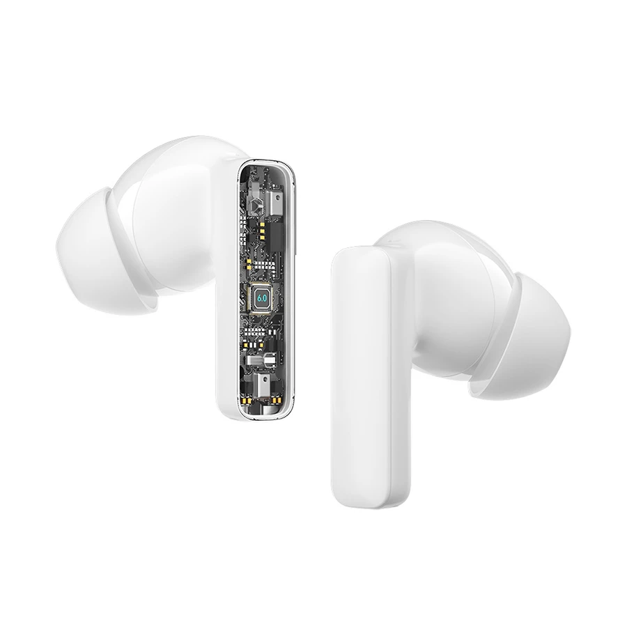 Bwoo BO-BW40 ANC & ENC White TWS Bluetooth Earbuds