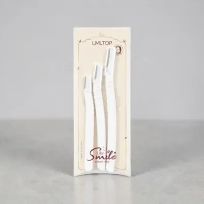 Lmltop Like Smile Beauty Tool Eyebrow Razors 3 Pcs