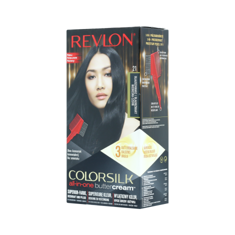 Revlon Colorsilk Buttercream Lasting Color - 21 Blue Black (USA)