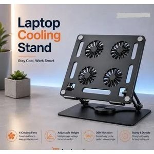YL-912 360° Rotating Laptop Cooling Stand