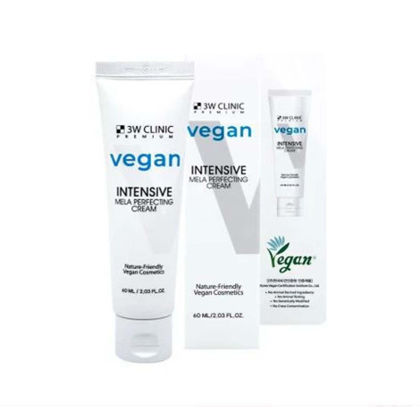 3W Clinic Vegan Intensive Mela Perfecting Cream 60ml (Korea)