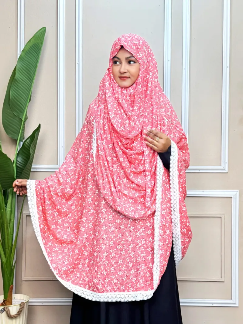 Viscose Cotton Hijab for Women with Niqab, Gher 150, 6 Colours