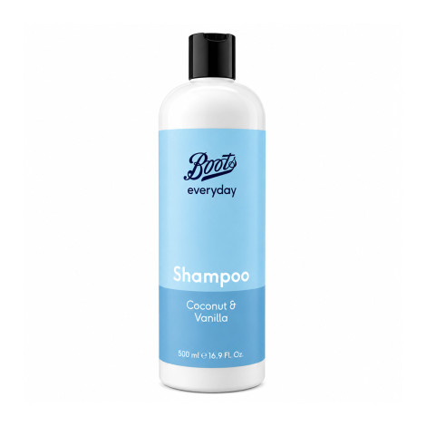 Boots Everyday Coconut & Vanilla Shampoo 500ml (China)