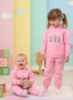 Baby Hoodie Set for Boys and Girls, 280-300 GSM, 1 to 10 Years