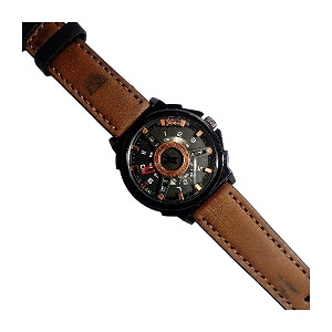 Signature Trendy Men Watch (Brown)