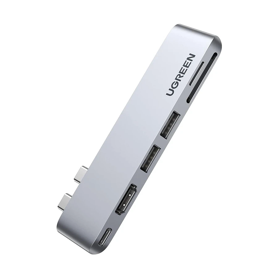 UGREEN CM380 (80856) Type-C to Dual USB, HDMI, TF, SD & Type-C Hub