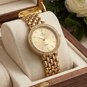 Titan Two-Tone Roman Dial Watch