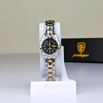 Poedagar Luxury Ladies Watch (Water Resistant)