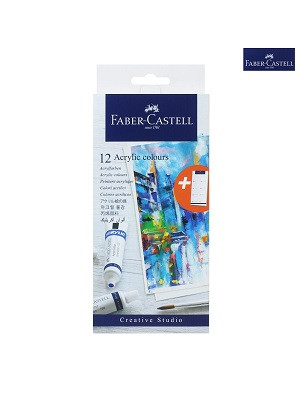 Faber Castell Acrylic Color 12 pcs