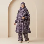 Elegant Palazzo long Khimar Set