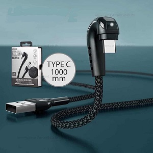 Remax RC-097a U-Shaped (Type-C) 3.0A Fast Charging Data Cable 1 Meter