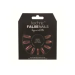 Technic Squareletto 24 False Nails With Glue - Rose Gold Glitter (China)