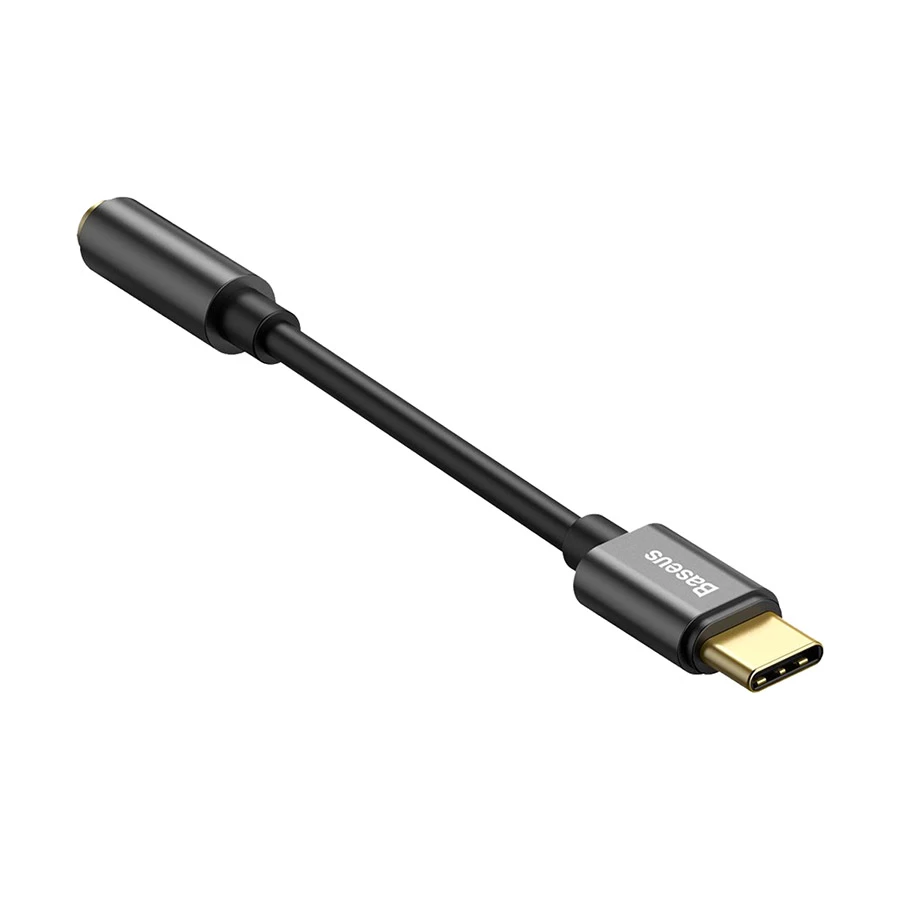 Baseus CATL54-01 Type-C Male to 3.5mm Female Black Audio Converter