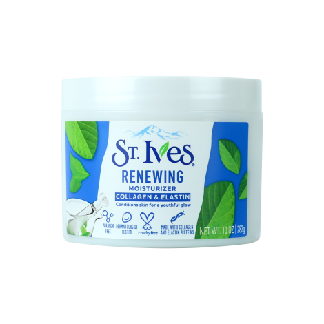 St. Ives Renewing Collagen Elastin Facial Moisturizer 283g (USA)