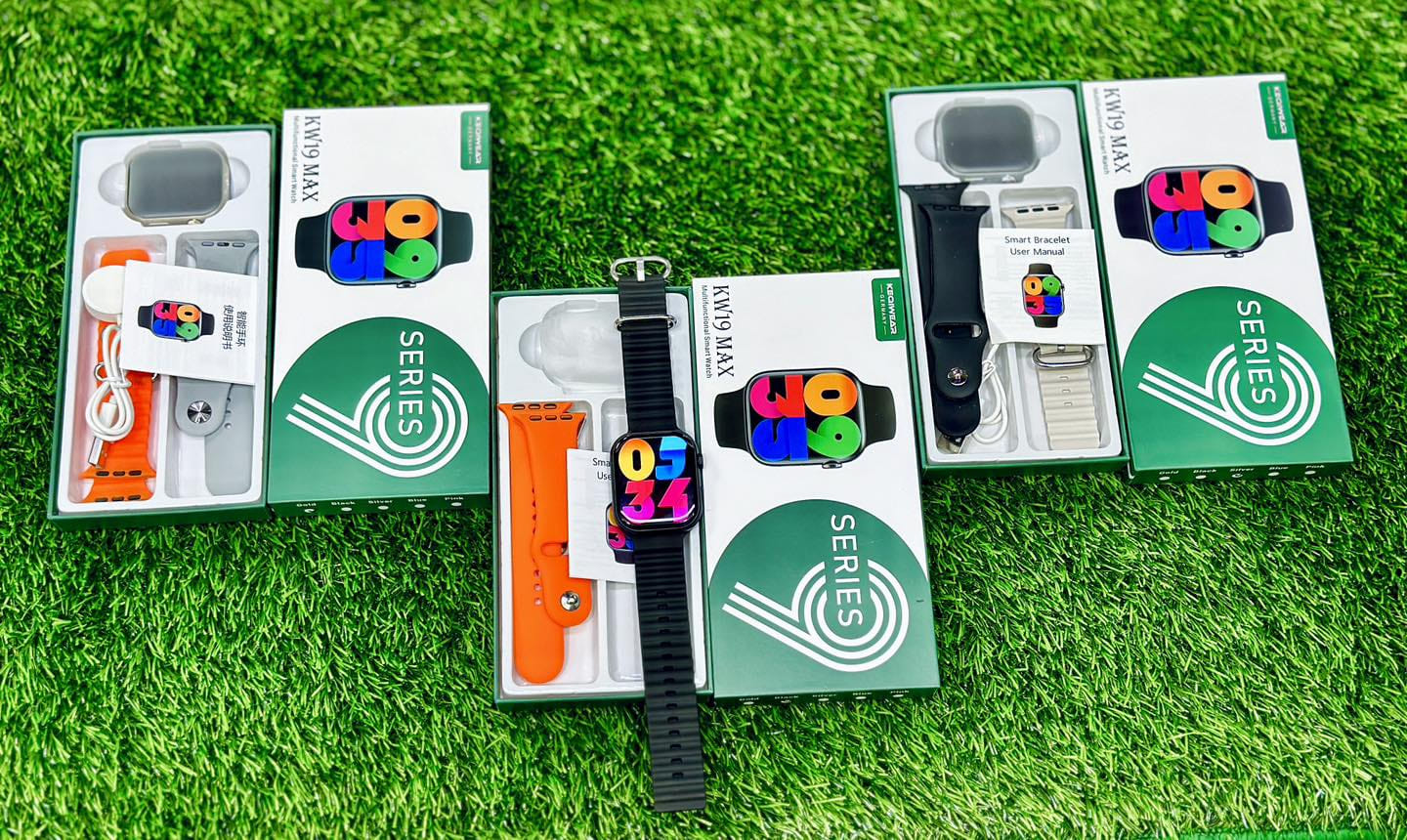 Ke­qiwear KW19 Max Multifunctional Smart Watch