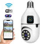 V380 SQ002 3MP Bulb Camera Wi-Fi IP Camera