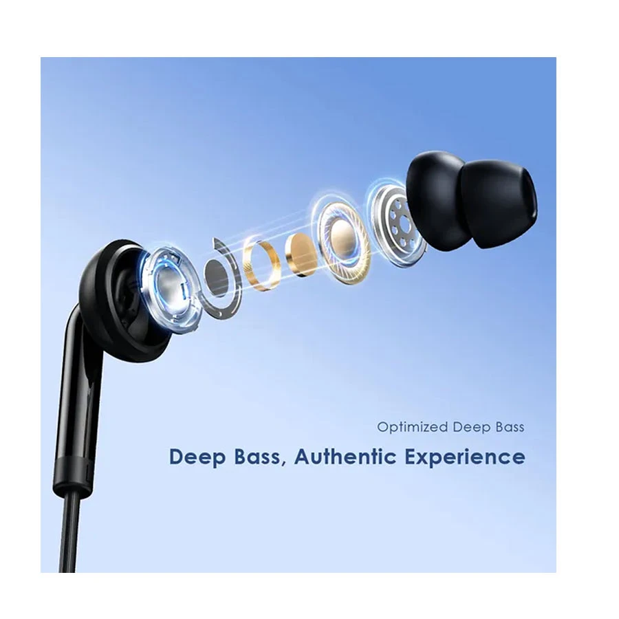 Oraimo Conch 2C Type-C Wired In-Ear Earphone Black