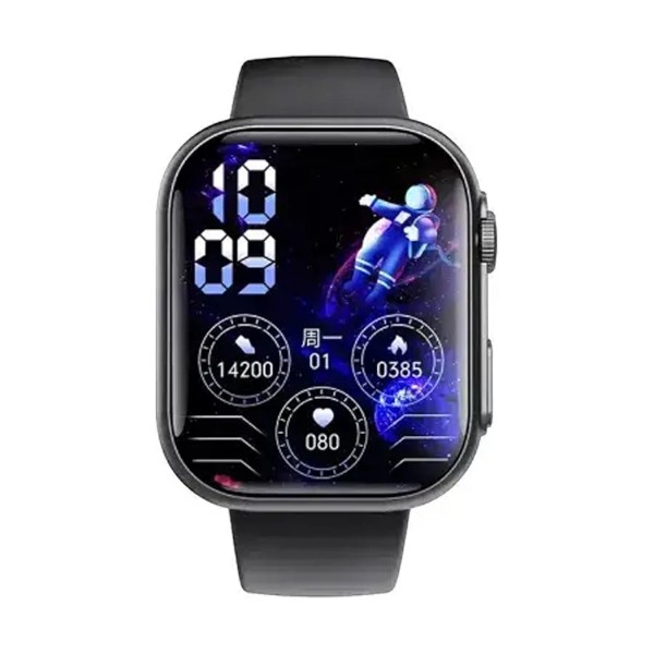 Blisbond Active Black AMOLED Bluetooth Calling Smart Watch
