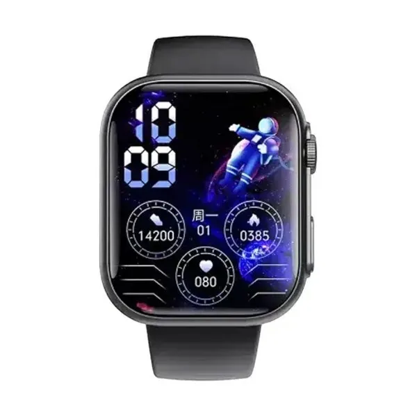 Blisbond Active Black AMOLED Bluetooth Calling Smart Watch