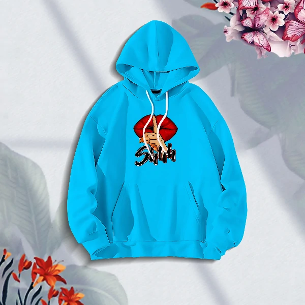 Premium Comfortable Stylish (Shihhh-pest) Ladies winter hoodie