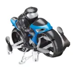 Flying Motorcycle for Land and Air Dual-mode Drone Car Model