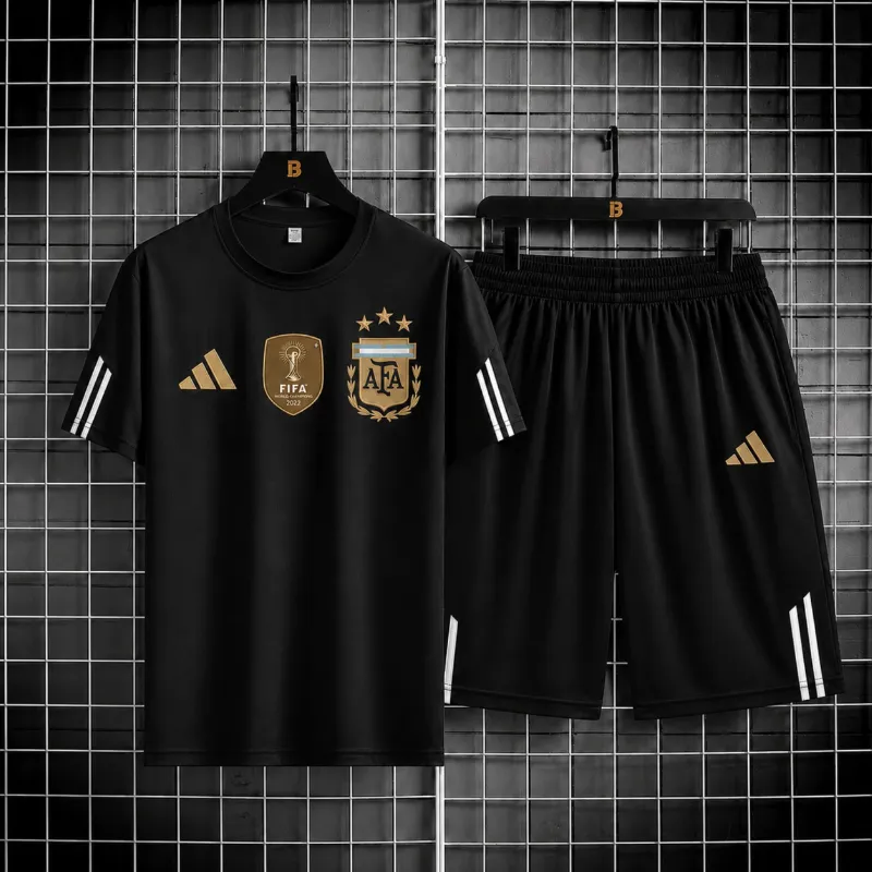 World Cup Mesh T-Shirt and Short Pant Set, 160 GSM, 3 Colours