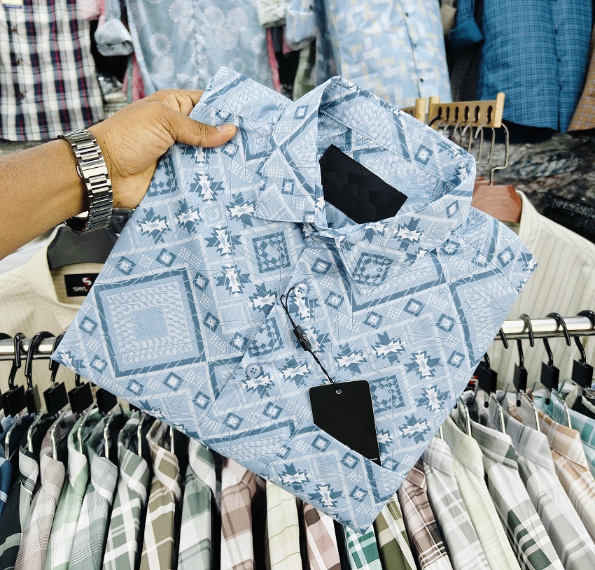 Men's Pure Cotton Full Sleeve Check Shirt with One Pocket