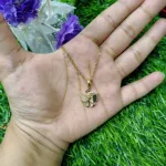 Fantasy Colorful Acrylic Butterfly Pendant Necklace  For Womens