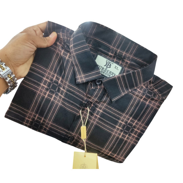 Premium Cotton Long Sleeve Check Shirt