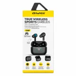 Awei T29P ANC Gaming True Wireless Earbuds – Bluetooth 6.0 Low Latency Earphones with Active Noise Cancellation, LED Charging Display & IPX6 Waterproof