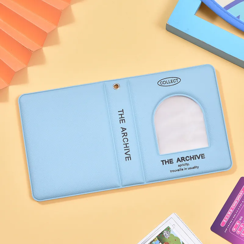 Mini Instant Photo Album with Lettering, Holds 40 Photos