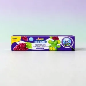Kodomo Grape Cream Toothpaste Kids 0.5+yrs up 65g (Thailand)