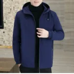 Lined Bonded Fabric Zip Hoodie, 320 GSM, Casual or Formal