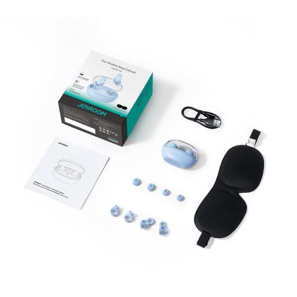 Joyroom True Wireless sleep Earbuds Cozydots TS3 – Blue Color