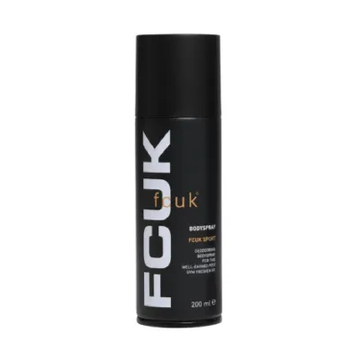 Fcuk Sport Deodorising Body Spray 200ml (UK)
