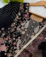 Microstitch Three Piece with Ari Thread Work on the Front