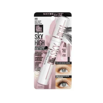 Maybelline Lash Sensational Sky High Tinted Primer Mascara - 810 Soft Black (USA)
