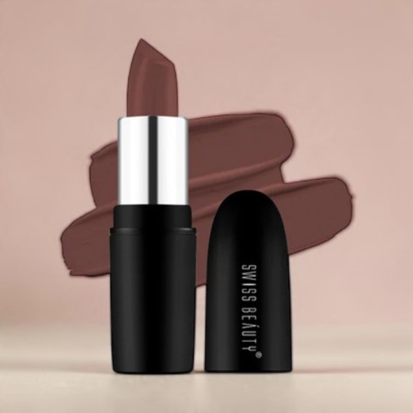 Swiss Beauty Pure Matte Lipstick - 226 Espresso (China)