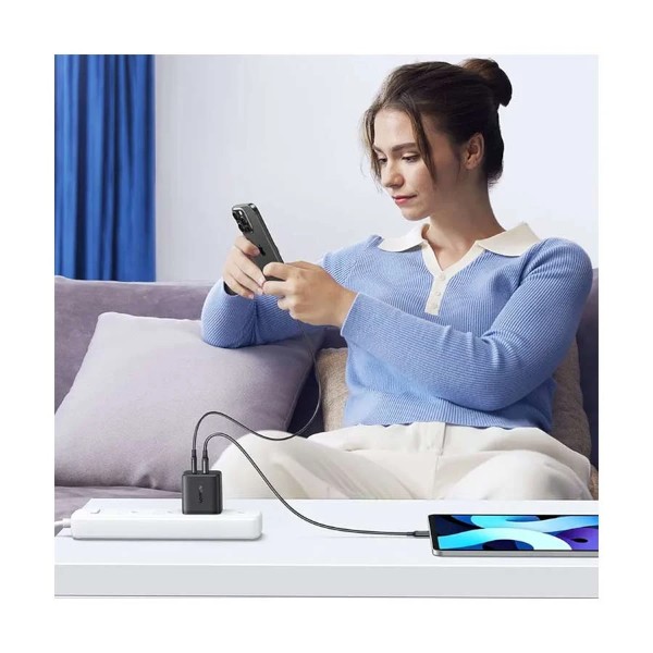 Ugreen X227 USB & USB-C 20W Black Charger
