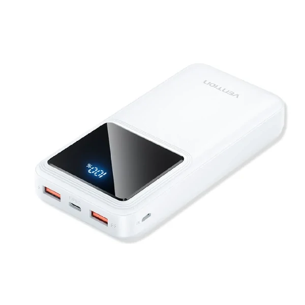 Vention 22.5W 20000mAh Power Bank -WHITE