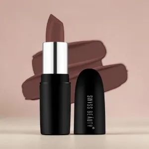 Swiss Beauty Pure Matte Lipstick - 226 Espresso (China)