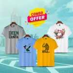 4pis Mesh Jersy Fabric T Shirt
