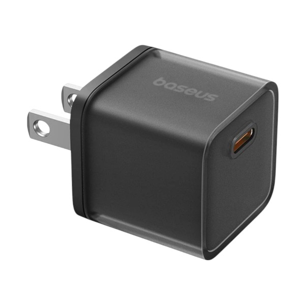 Baseus P10162501113-02 USB-C 20W GaN Black Charger
