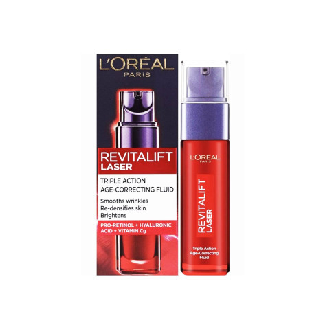 L'Oreal Revitalift Laser Triple Action Age - Correcting Fluid 30ml (Germany)
