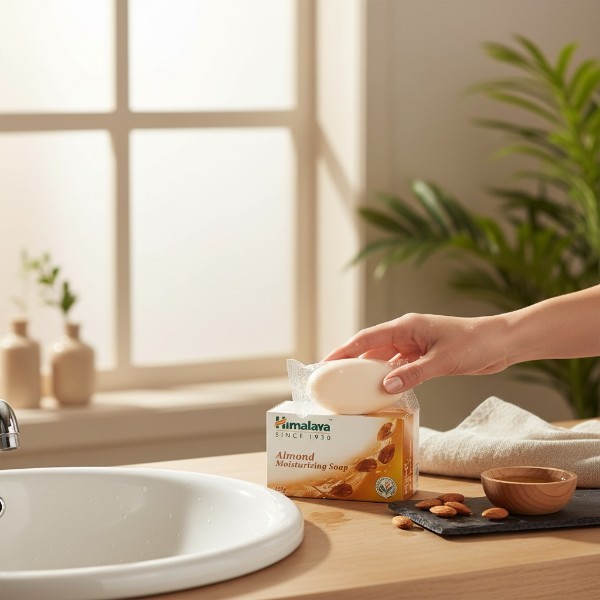 Himalaya Almond Moisturizing Soap 125g (UAE)